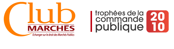 Logo Club Marchs et Trophes de la commande publique 2010